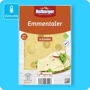 HOFBURGER Emmentaler, In Scheiben