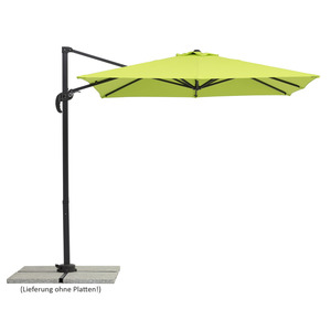 Schneider Ampelschirm 'Rhodos Junior' apfelgrün 230 x 230 cm
