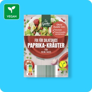 LE GUSTO Fix für Salat-Sauce, versch. Sorten