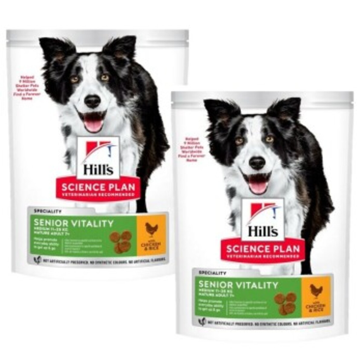 Bild 1 von Hill's Science Plan Senior Vitality Medium Mature Adult 7+ 2x14 kg