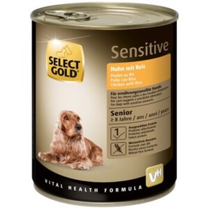 SELECT GOLD Sensitive Senior Huhn & Reis 6x800 g