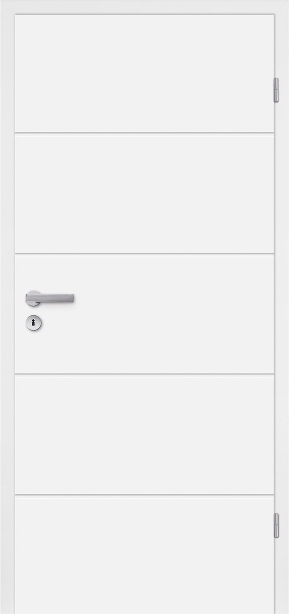 Bild 1 von Borne Türblatt Fila 5 Weißlack Röhrenspan