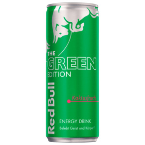 Red Bull Energy Drink Green Edition Kaktusfrucht 0,25l