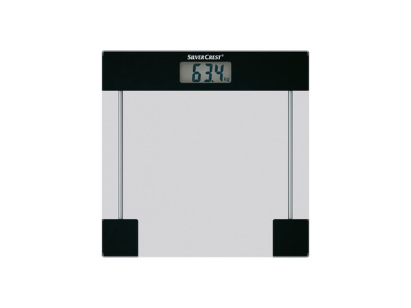 Bild 2 von SILVERCREST® PERSONAL CARE Glas-Personenwaage »SPWE 180 A2«, mit 4-Sensoren-Technik