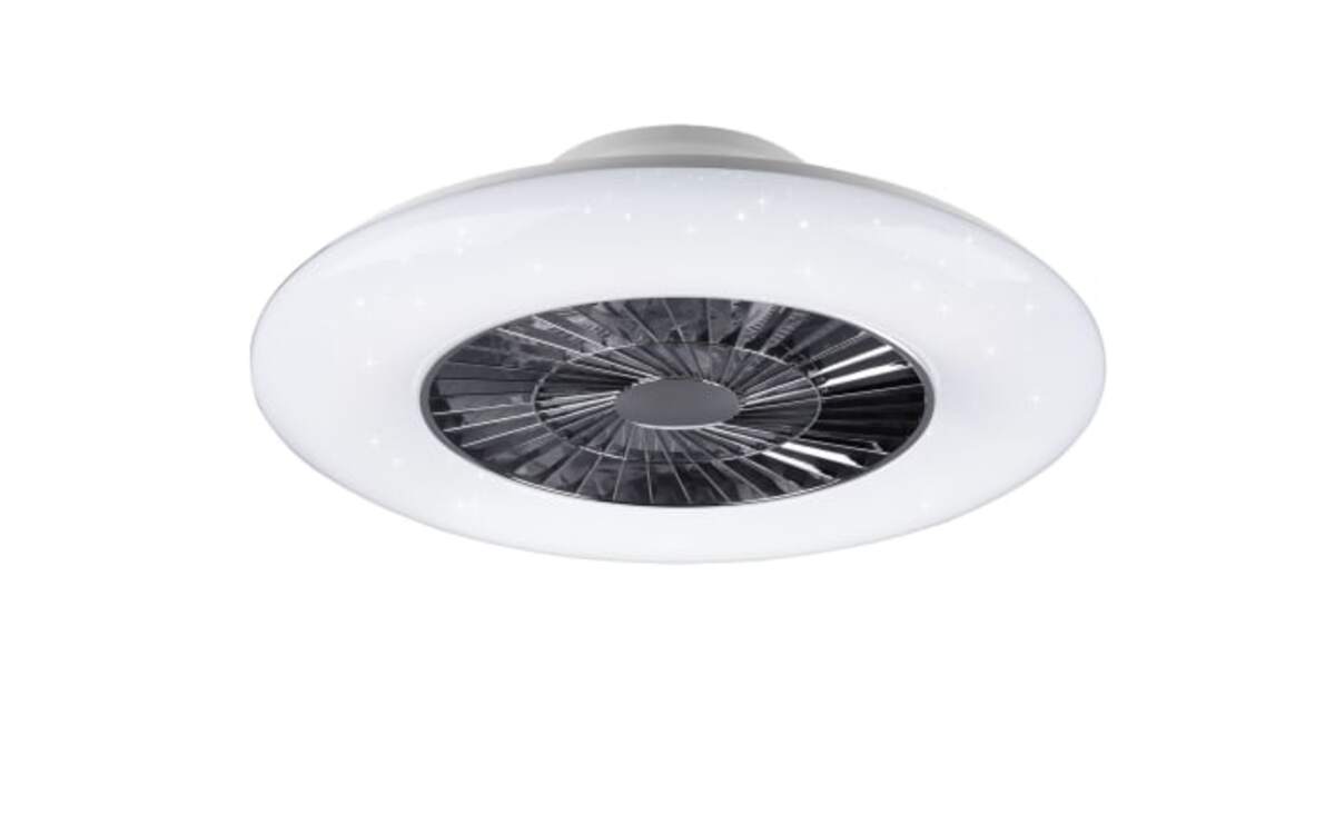 Bild 1 von LED-Deckenleuchte/Ventilator Mekka CCT, weiß, 60 cm