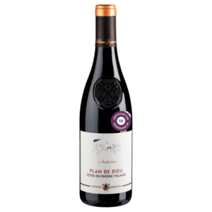 Ortas Côtes du Rhône Villages Rotwein Plan de Dieu Les Audacieux trocken 0,75l