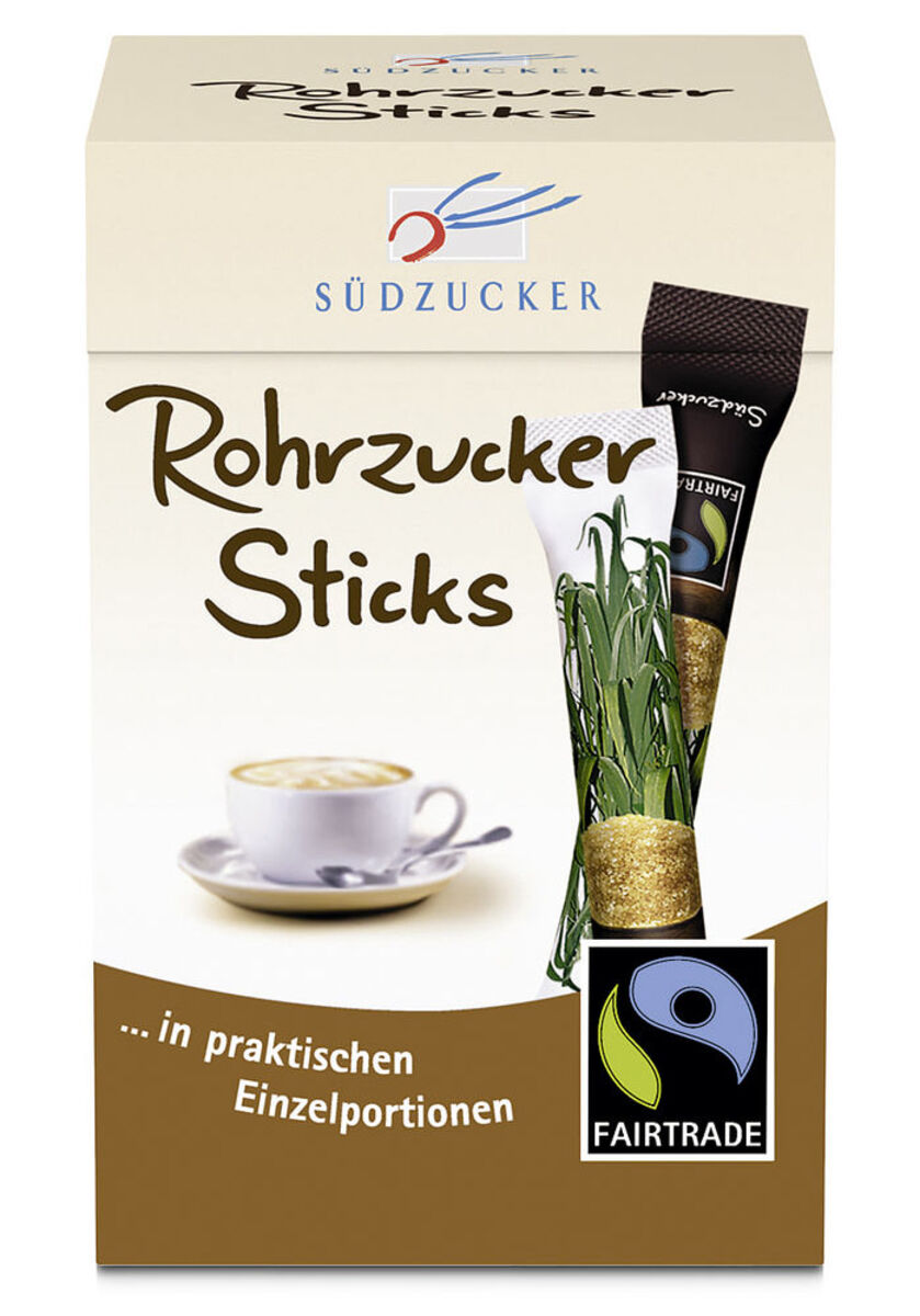 Bild 1 von Südzucker Fairtrade Rohrzucker Sticks 250G