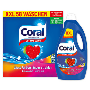Coral Colorwaschmittel