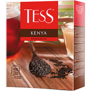 Schwarzer Tee "Tess Kenya", in Teebeuteln