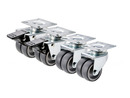 Bild 2 von PARKSIDE® Rollenset, um 360° lenk- und drehbar