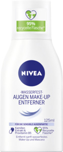 NIVEA Augen Make-Up Entferner wasserfest, 125 ml