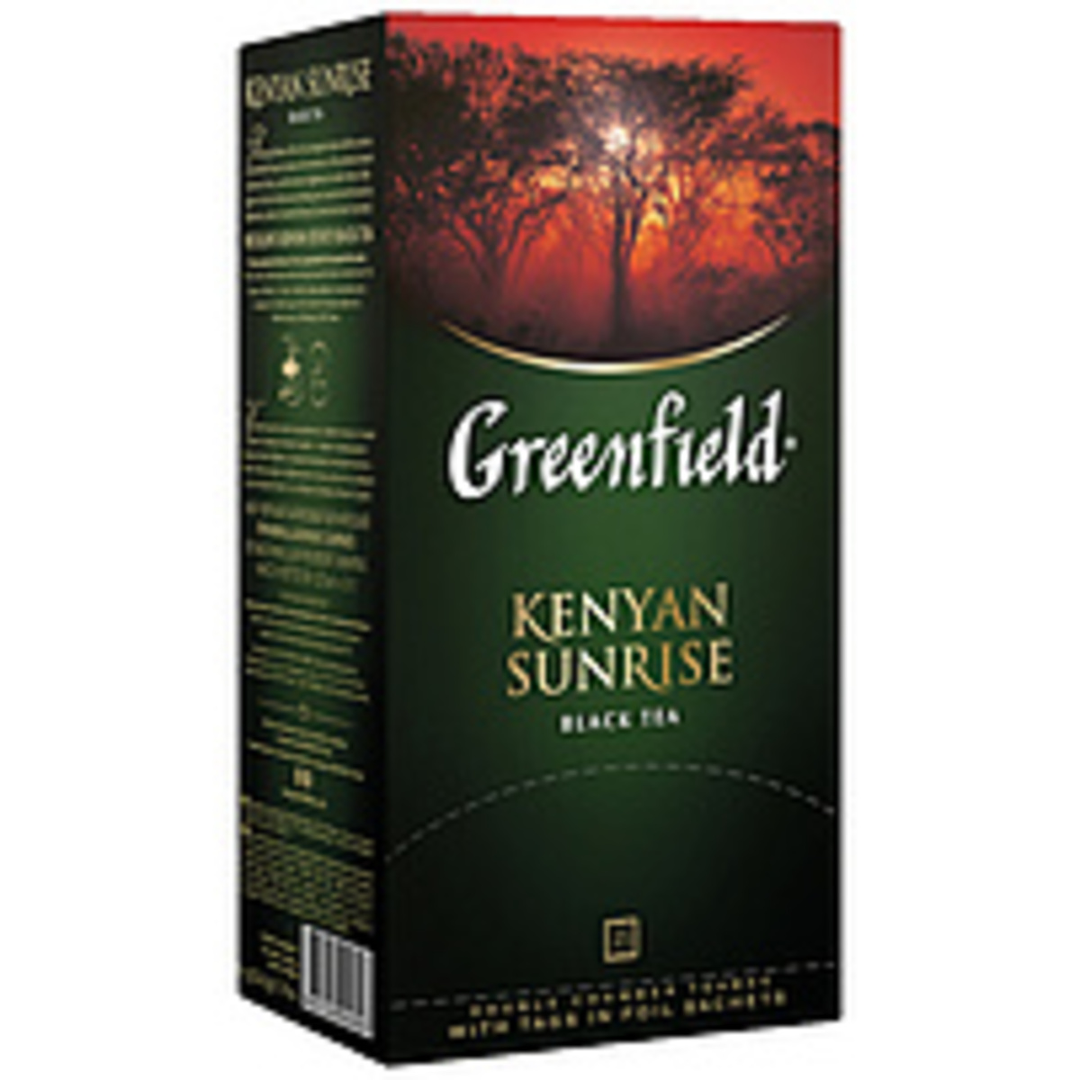 Bild 1 von Schwarzer Tee "Greenfield Kenyan Sunrise", 25 x 2g. Doppelka...