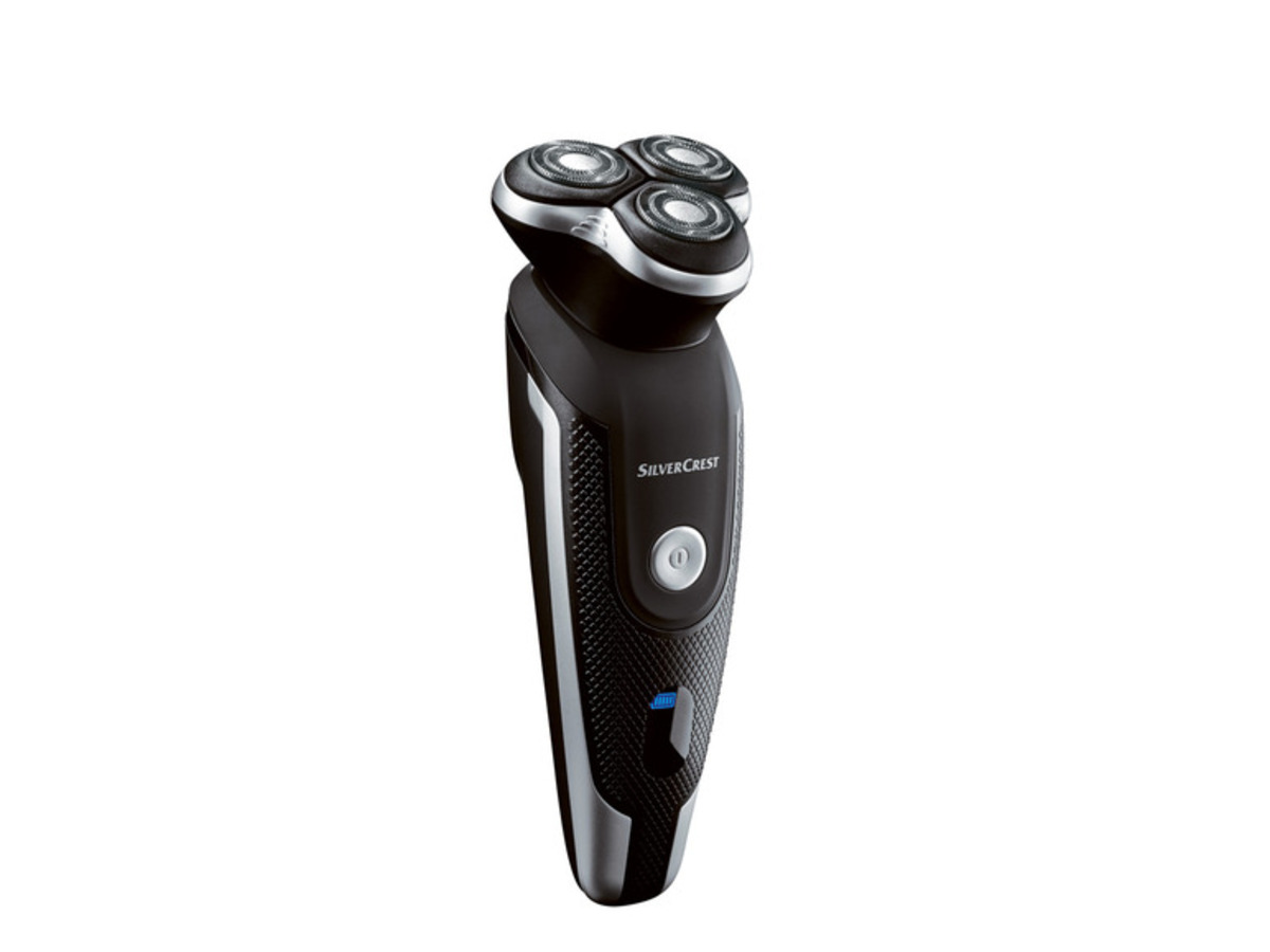 Bild 2 von SILVERCREST® PERSONAL CARE Rotationsrasierer »SRR 3.7«, mit ausklappbarem Langhaarschneider