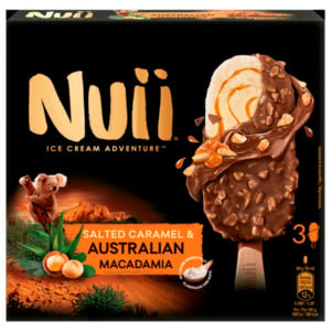 Nuii  Ice Cream  Salted Caramel & Australian Macadamia