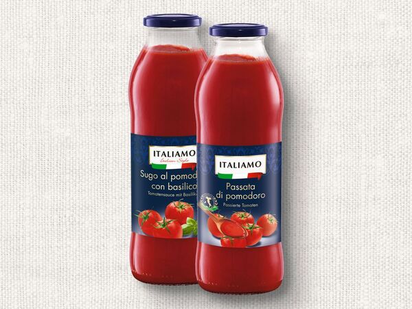 Bild 1 von Italiamo Passierte Tomaten/Tomatensauce, 
         720 ml