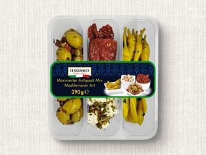 Chef Select Antipasti Mix, 
         410/390 g; Abtropfgewicht: 375/360 g