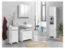 Bild 4 von LIVARNO home Badmöbel-Set »Oslo«, zweifarbige Wechselblenden, mit Hochschrank, weiß (3-teilig)