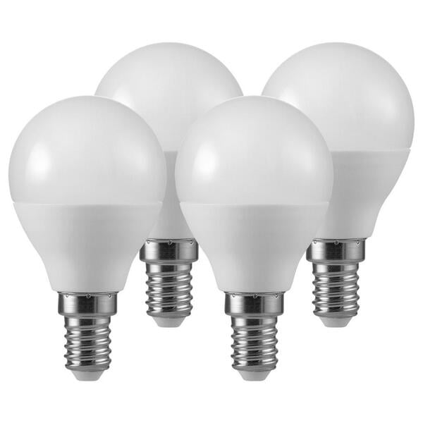 Bild 1 von LED-Tropfenlampe 4er-Pack E14 5,5 Watt