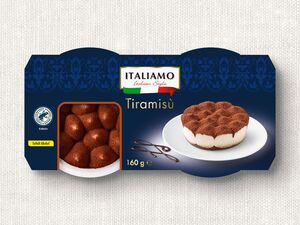 Italiamo Tiramisù, 
         2x 80 g