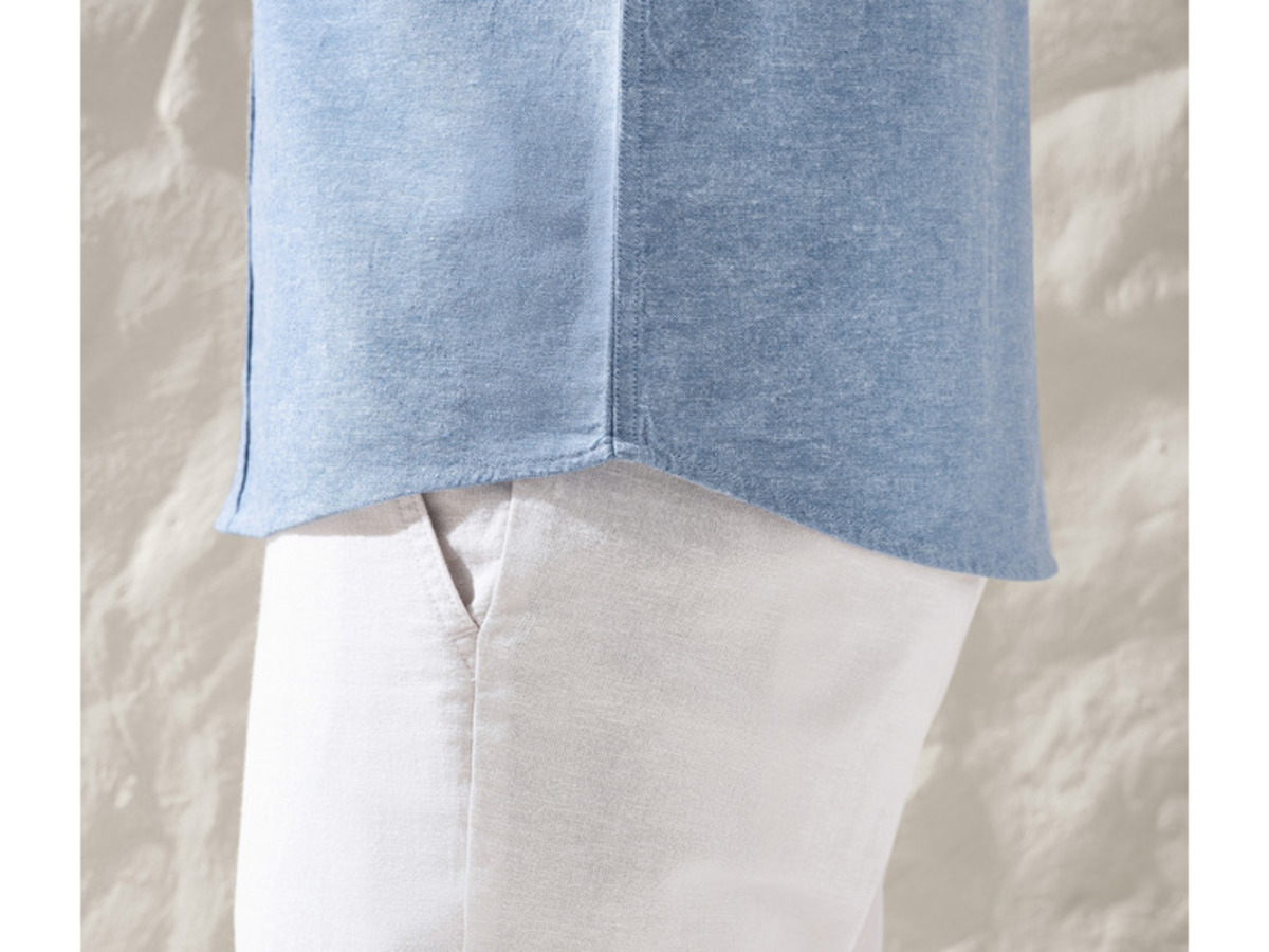 Bild 4 von LIVERGY® Herren Leinenhemd mit Baumwolle