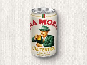 Birra Moretti Premium Lager, 
         0,33 l zzgl. -.25 Pfand