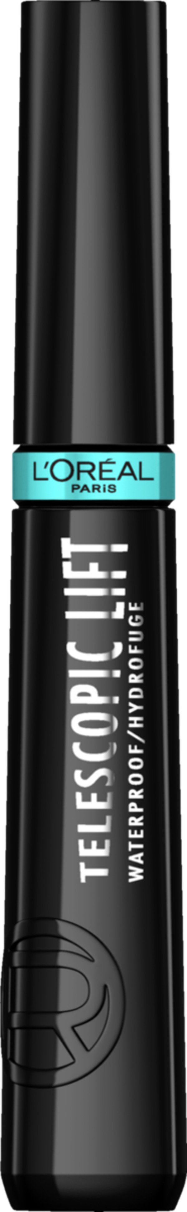 Bild 1 von L’Oréal Paris Mascara Telescopic Lift Waterproof, 9,9 ml