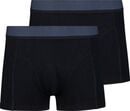 Bild 3 von 2er-Pack Herren-Boxershorts, kurz, mit Bambus dunkelblau