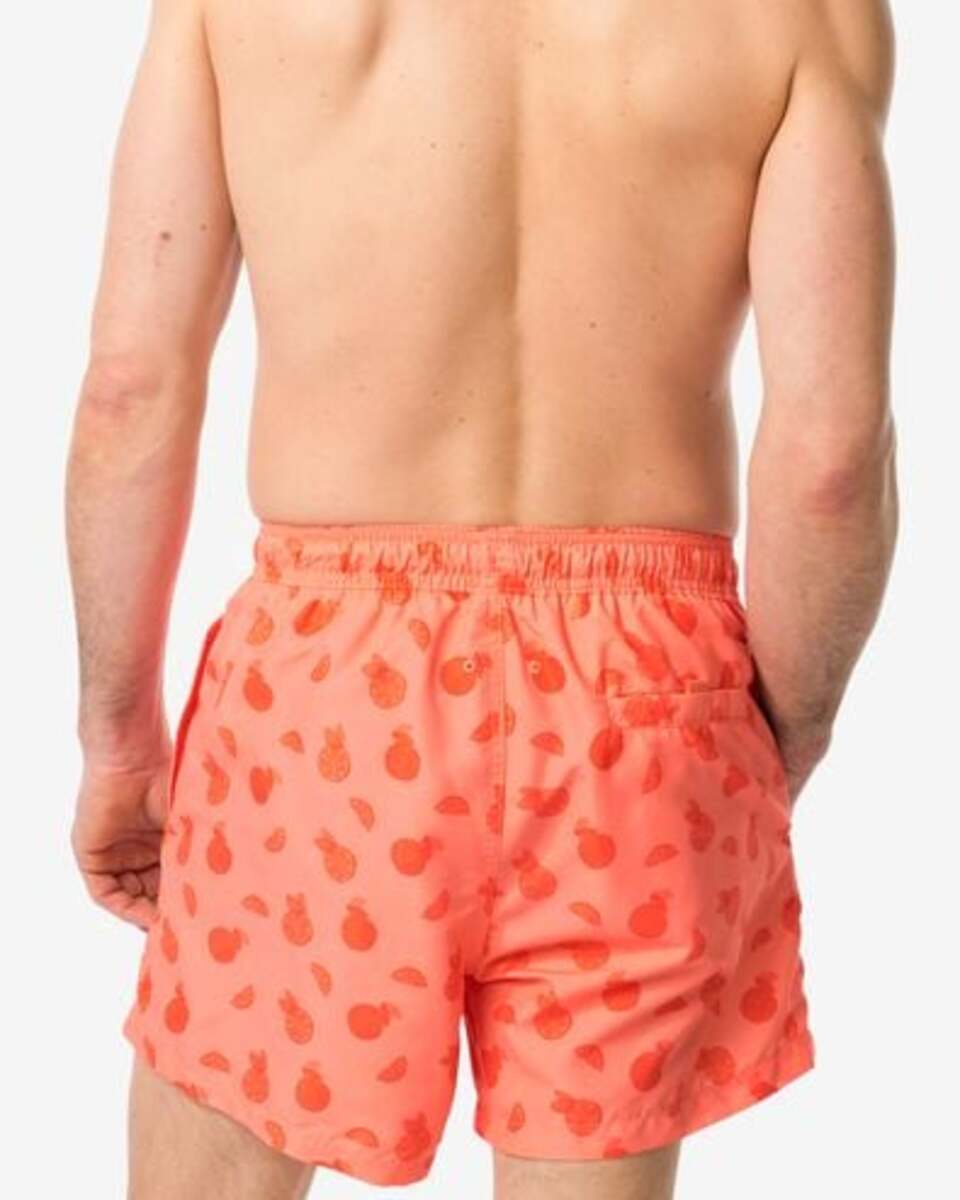 Bild 3 von Herren-Badehose, Orangen korallfarben