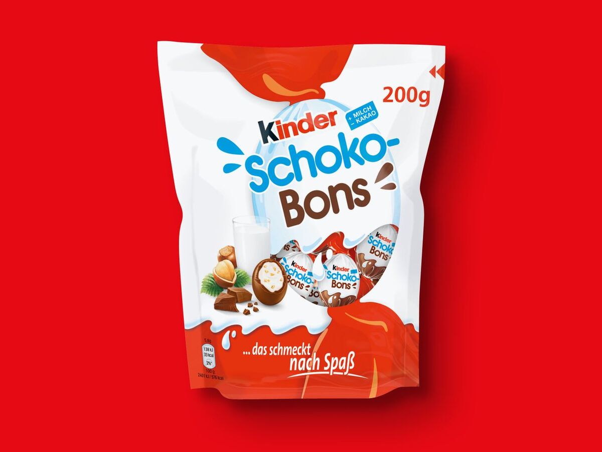 Bild 1 von Kinder Schoko-Bons, 
         200 g