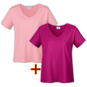 Ellenor T-Shirt "Große Mode" 2er-Pack