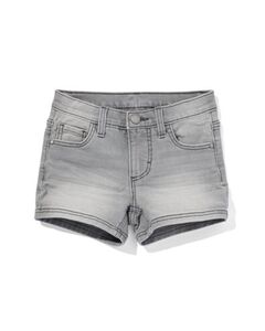 Kinder-Shorts, Denim grau