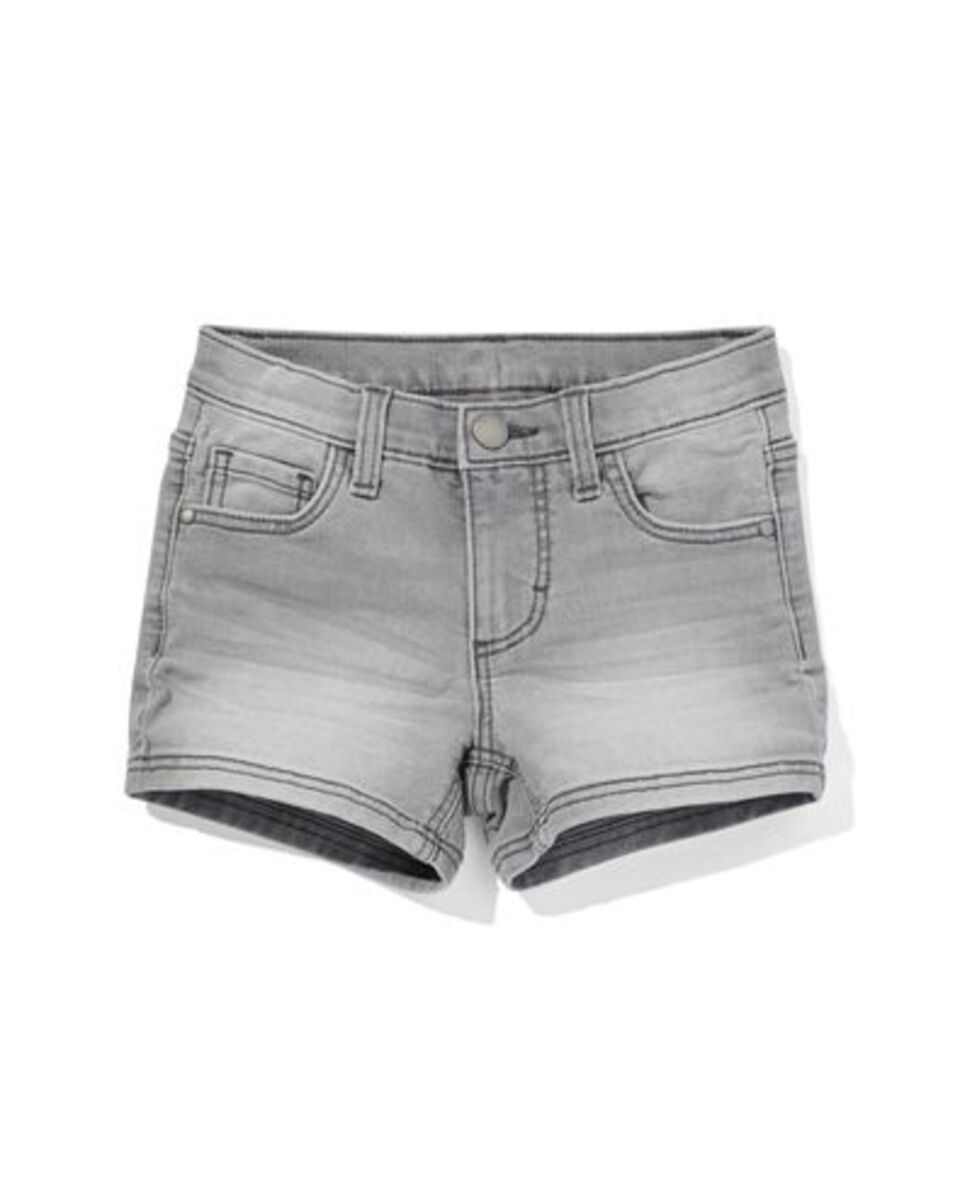 Bild 1 von Kinder-Shorts, Denim grau