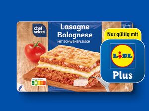 Chef Select Lasagne Bolognese, 
         1 kg