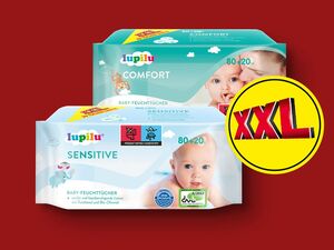 Lupilu Babyfeuchttücher XXL, 
         100 Stück