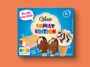 Gelatelli Stieleis Family Edition, 
         570 ml