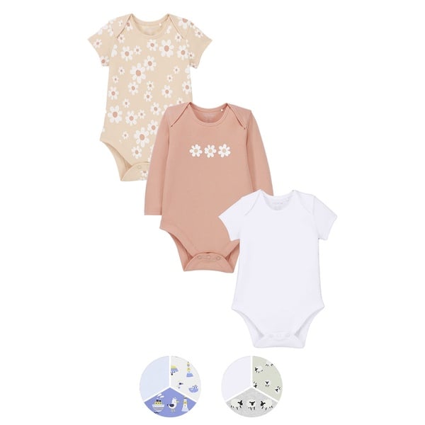 Bild 1 von LILY & DAN Baby-Body, 3er-Set