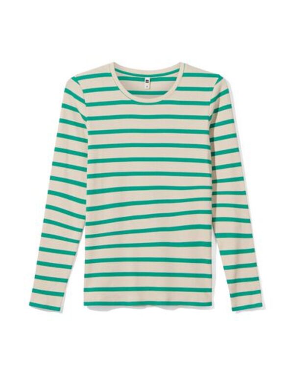 Bild 1 von Damen-Shirt Clara, Feinripp dunkelgrün