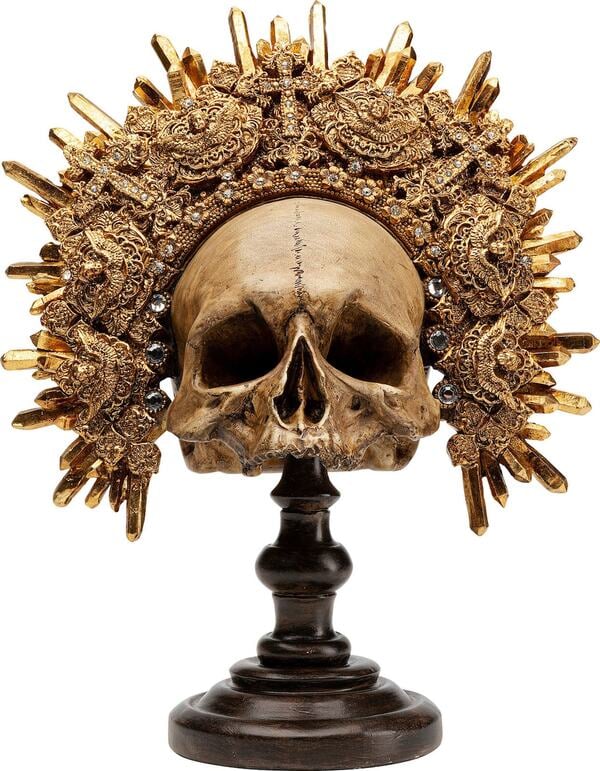 Bild 1 von KARE DESIGN Dekofigur KING SKULL - H. 42 cm