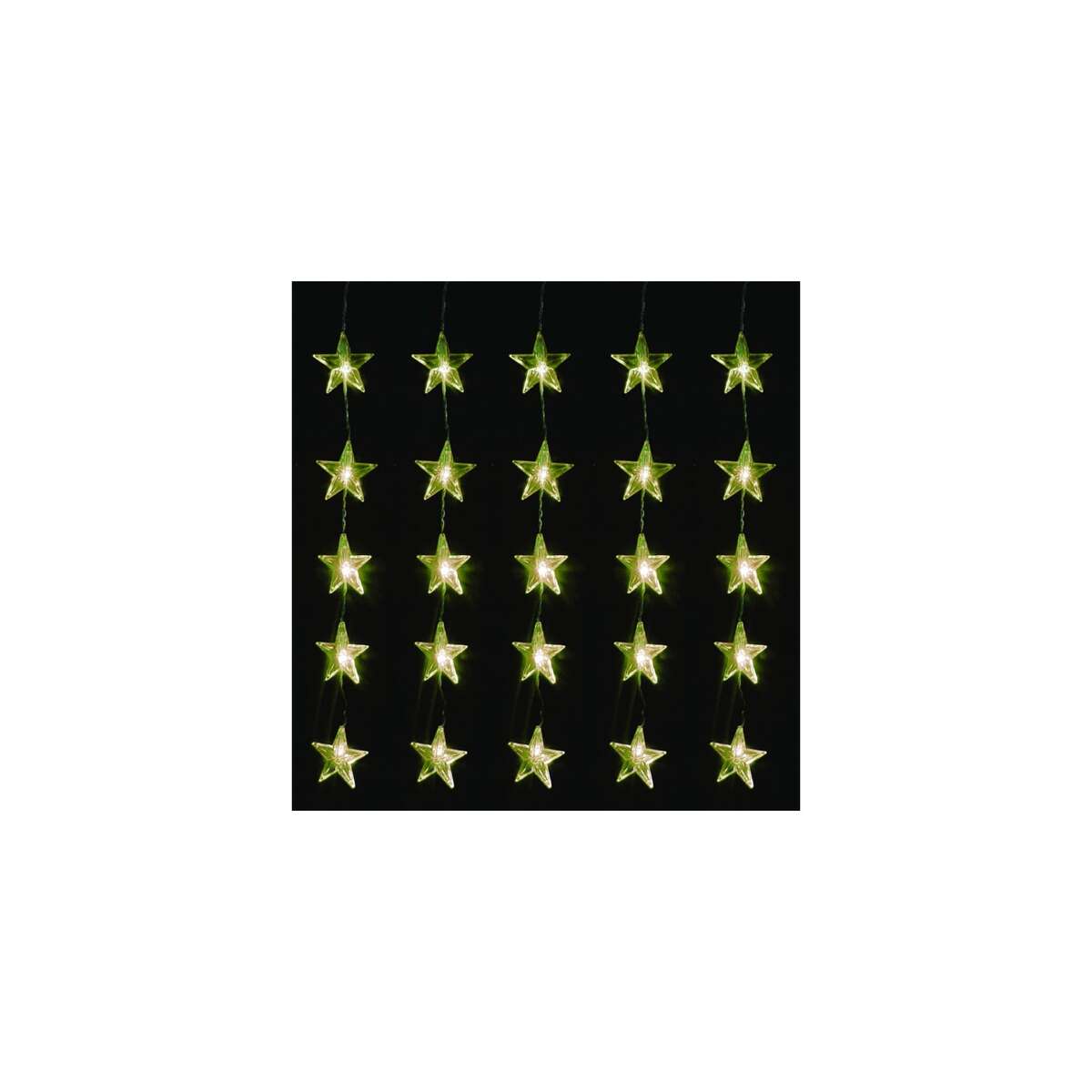 Bild 1 von LEX 80er LED Sternenvorhang für Innen und Außen, IP44, 1 m