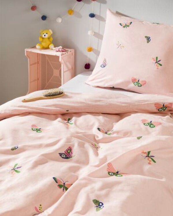 Bild 3 von Kinder-Bettwäsche, Soft Cotton, 140 x 200 cm, Schmetterlinge