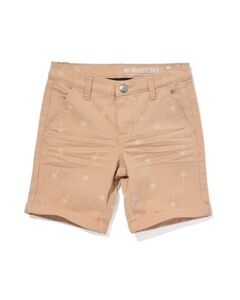 kurze Kinder-Chinohose beige