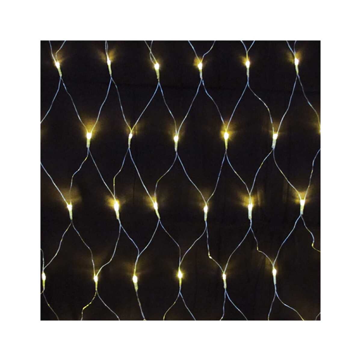 Bild 1 von LEX 240er LED Lichternetz für Innen- und Außenbereich, Grünes Kabel, IP44, 3 x 3 m