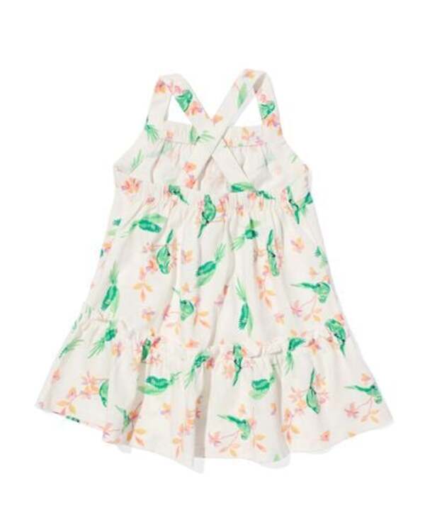 Bild 2 von Baby-Kleid, Vögel, Rüschen eierschalenfarben