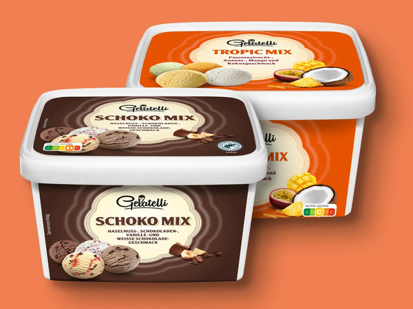 Bild 1 von Gelatelli Gestrudeltes Eis, 
         1.650 ml