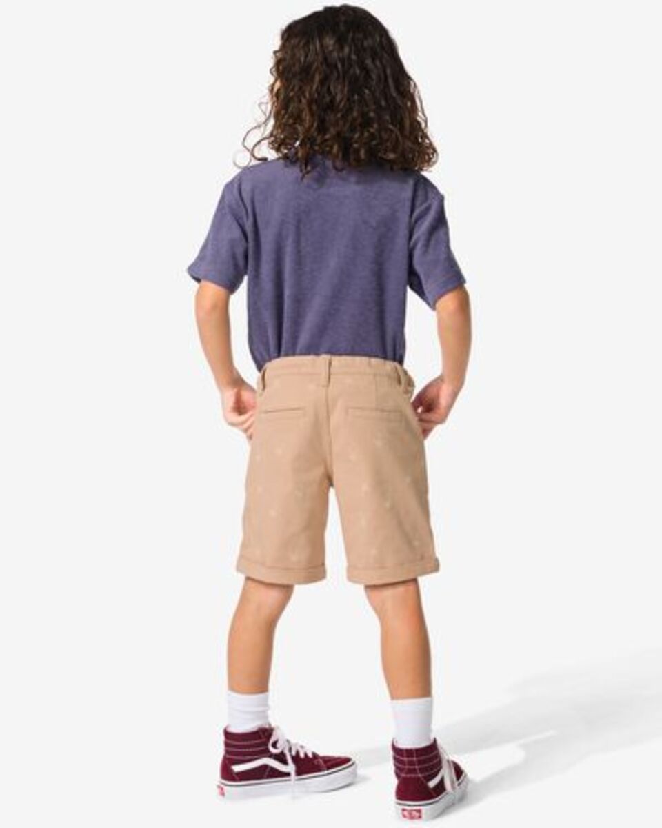 Bild 3 von kurze Kinder-Chinohose beige