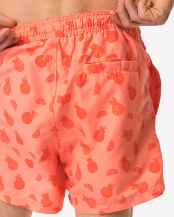 Bild 4 von Herren-Badehose, Orangen korallfarben