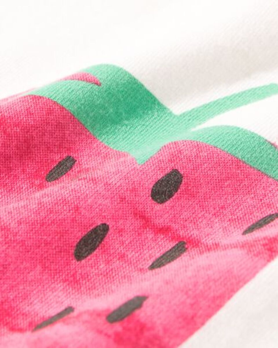 Bild 3 von Baby-T-Shirt, Erdbeere eierschalenfarben