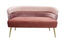 Bild 1 von KARE DESIGN Sofa SANDWICH 125 x 64 cm rosa - Metallgestell