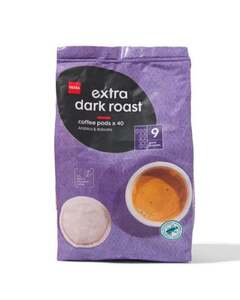 40er-Pack Kaffeepads, Extra Dark Roast