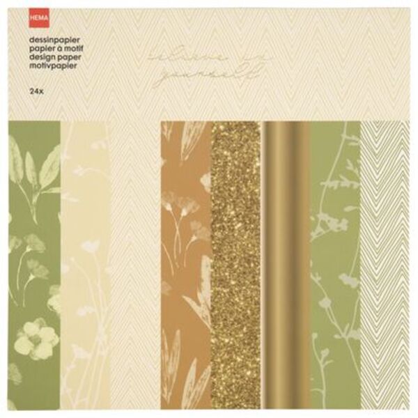 Bild 4 von Motivpapier Natur 20 x 20 - 24 Bögen